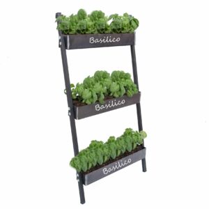 Fioriera Smart verniciata Nero Grinz